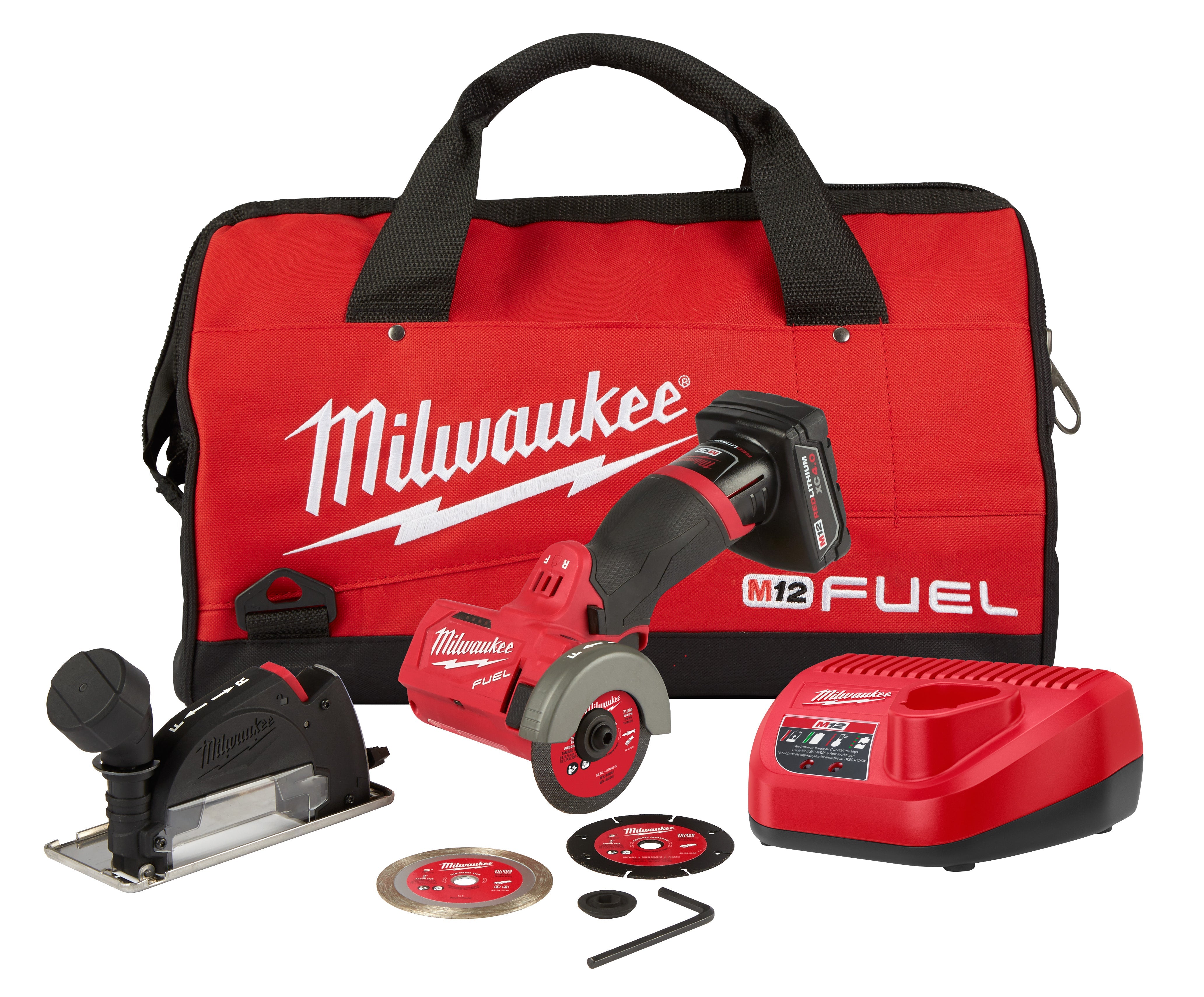 Milwaukee Electric M12 Fuel 3" Cut Off Tool Kit - MLW-2522-21XC | MFVCanada.com