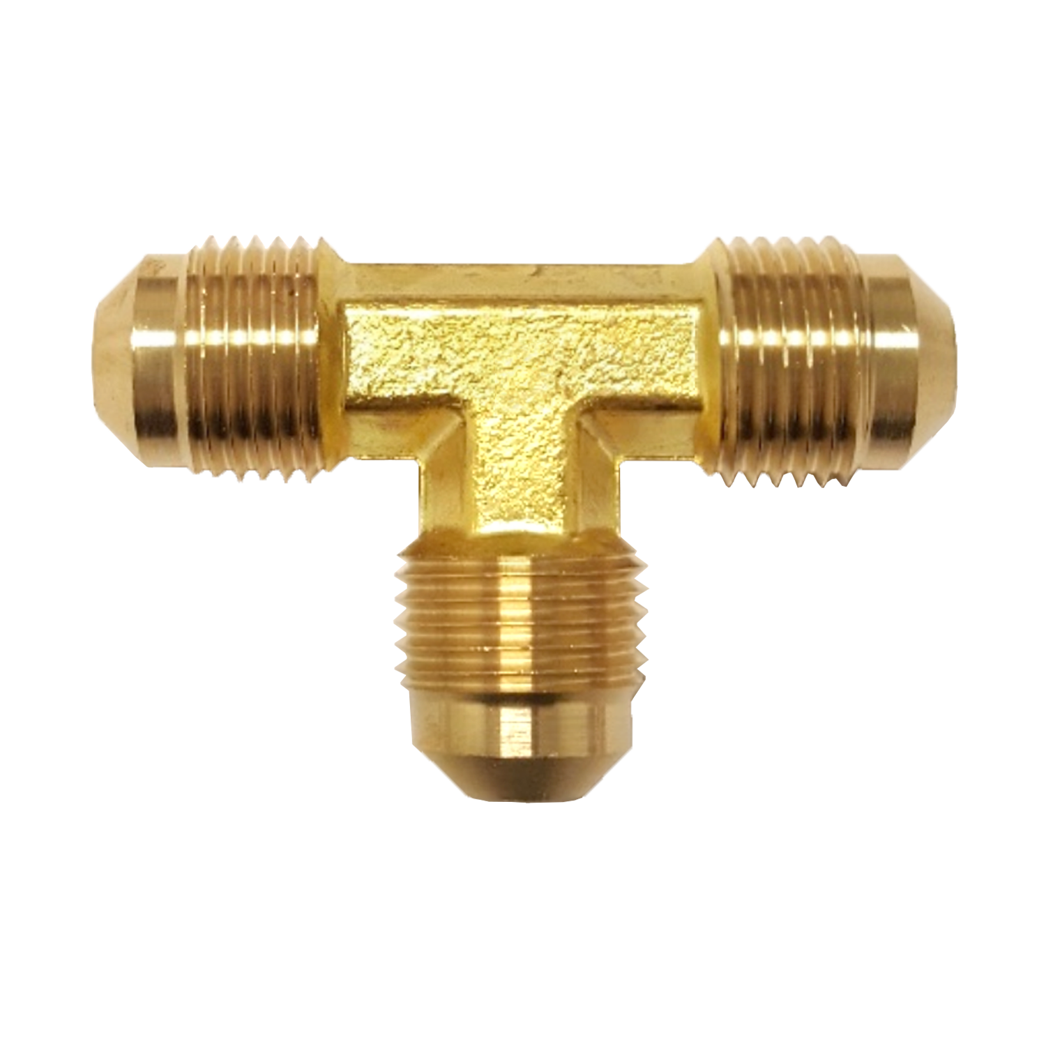 Fairview Brass Tee;1/2M.SAEx3/8M.SAEx1/2M.SAE 44R-868 | RogueFuel.ca