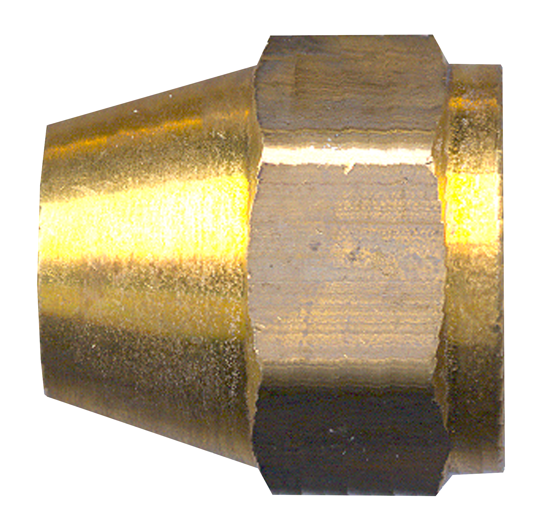 Fairview Milled Flare Nut;1/4;Lead Free LF-41S-4 | RogueFuel.ca