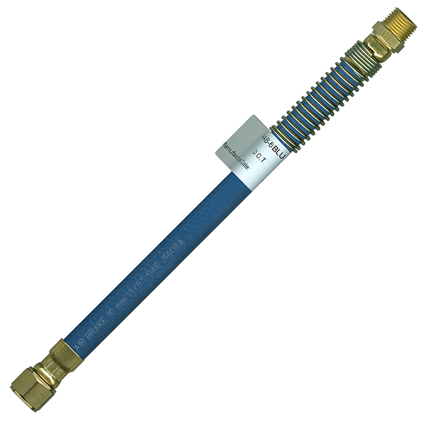 Fairview Air Brake Blue Assembly w/Spring Guards;8ft HAB-8SG-BLU | RogueFuel.ca