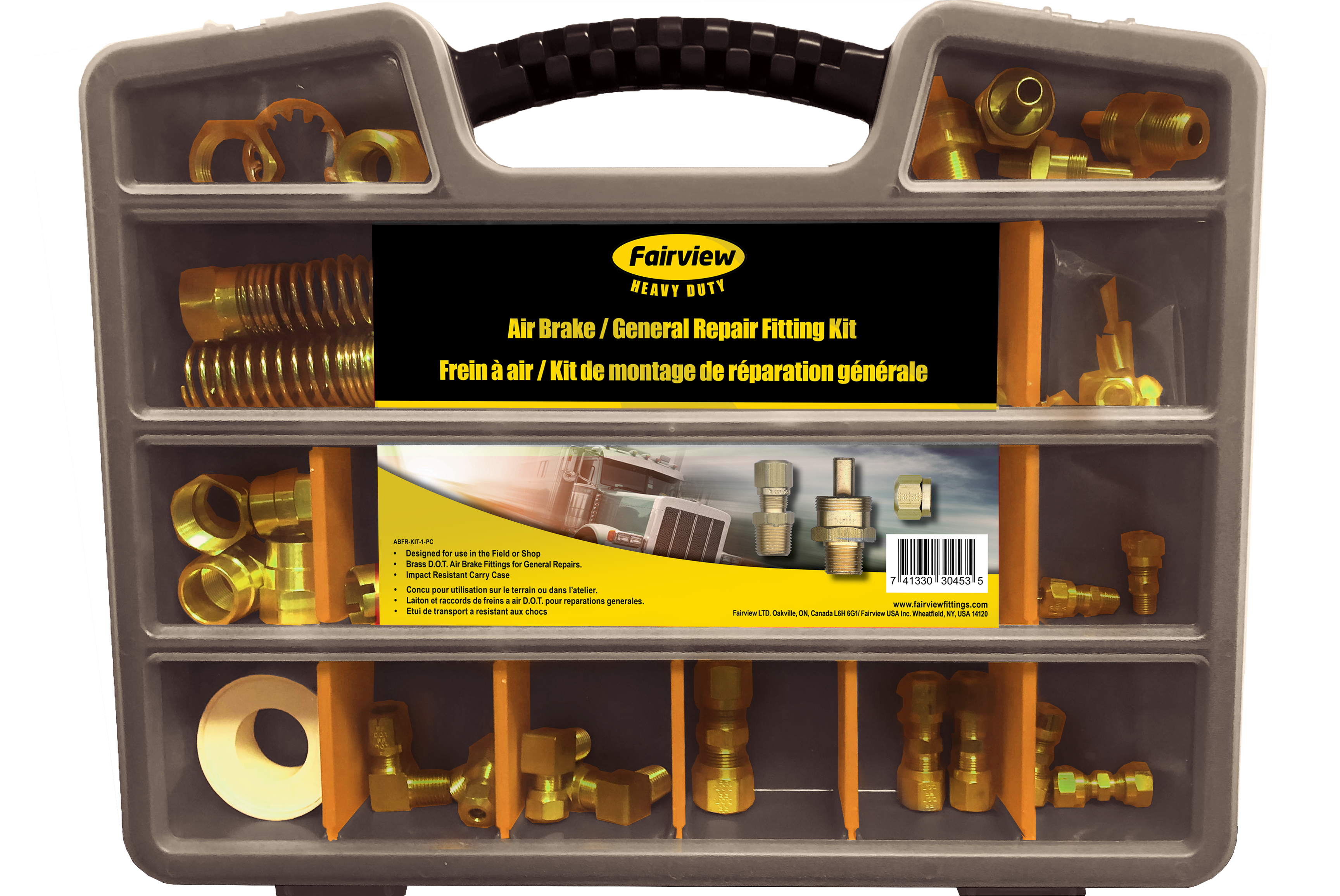 Fairview Fitting Case 1 Sided ABFR-BOX-1 | RogueFuel.ca