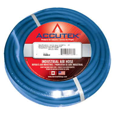 Fairview 3/8ID Select PVC Assy;Blue;1/4MPTx100ft PA6BLU-100B | RogueFuel.ca