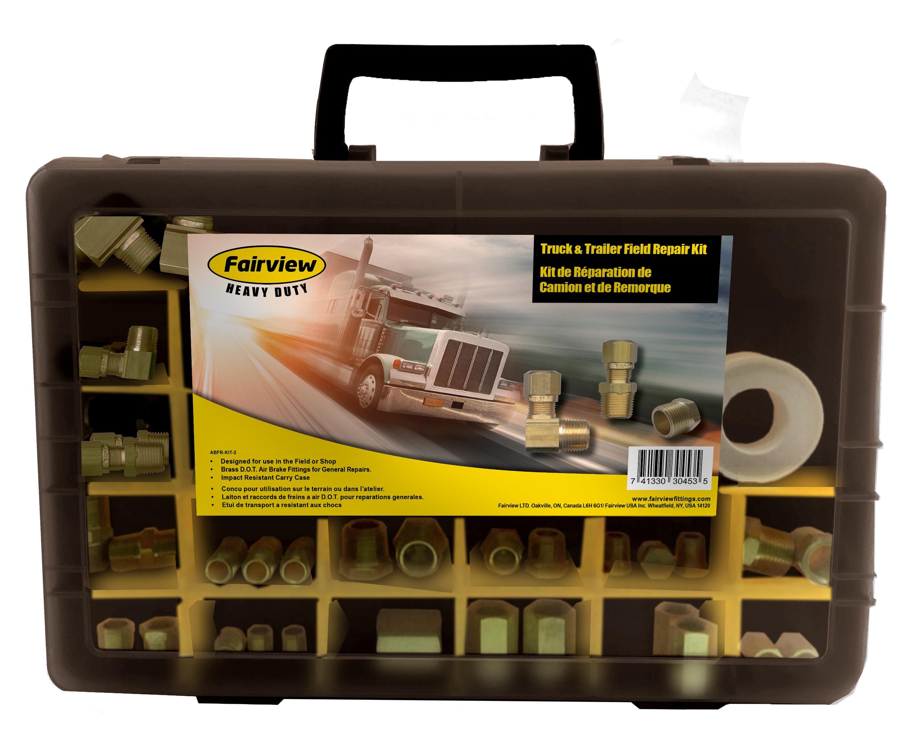 Fairview Fitting Case 2 Sided ABFR-BOX-2 | RogueFuel.ca