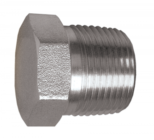 Fairview Steel Plug Hex Head;1/2MPT S1021-D | RogueFuel.ca