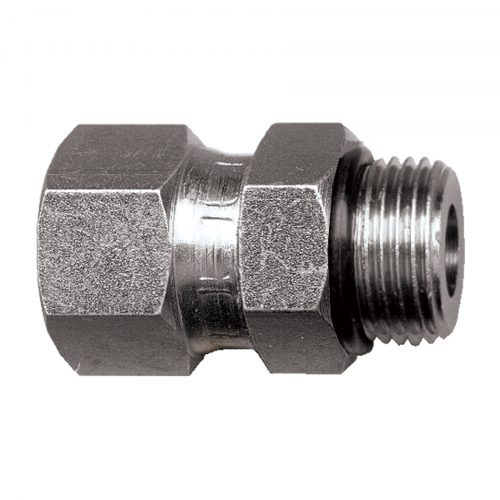 Fairview Steel Adapter;9/16-18 ORBx3/8 FJIC SW S3522-6 | RogueFuel.ca