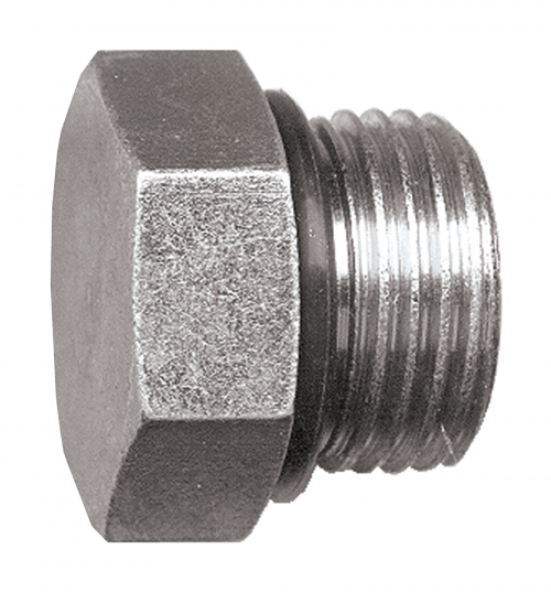 Fairview Steel Plug Hex Head;1/2-20 ORB S3621-5 | RogueFuel.ca