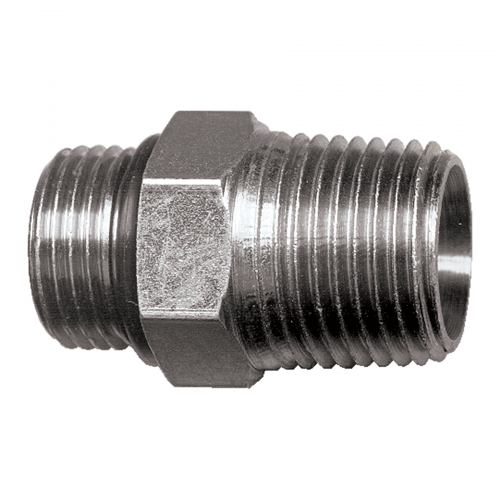 Fairview Steel Adapter;1-1/16-12 ORBx1/2 MPT S3622-12D | RogueFuel.ca