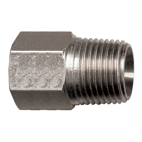 Fairview Steel Adapter;1-1/16-12 F.ORBx3/4 MPT S3622F-12E | RogueFuel.ca