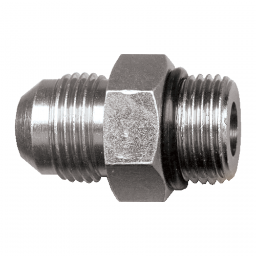Fairview Steel Adapter;1/2MJICx1-5/16-12 MORB S3648-816 | RogueFuel.ca