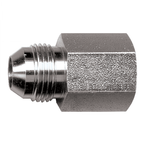 Fairview Steel Adapter;3/8MJICx3/8FPT S3746-6C | RogueFuel.ca