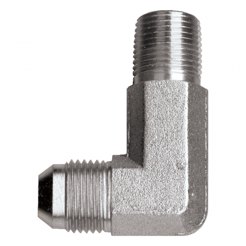 Fairview Steel 90Elb Long;1/4MJICx1/8MPT S3749L-4A | RogueFuel.ca