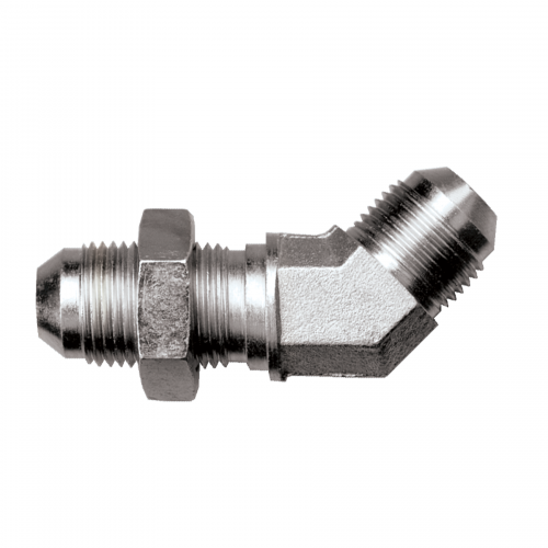 Fairview Steel Blkhd 45Elbow;1/2 MJIC S3854-8 | RogueFuel.ca