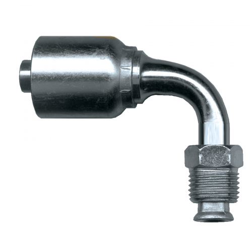 Fairview BiteWire Crimp End;90Elb;3/8IDx3/8INVFL SC931-66 | RogueFuel.ca