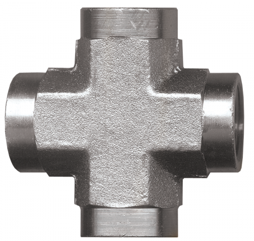Fairview Steel Cross;1/4FPT S1002-B | RogueFuel.ca