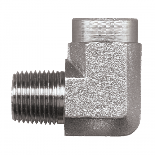 Fairview Steel 90Elbow;3/4MPTx3/4FPT S1016-E | RogueFuel.ca