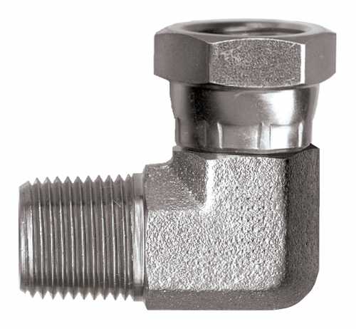 Fairview Steel 90Elbow;1/4MPTx1/4NPSM S1116-BB | RogueFuel.ca