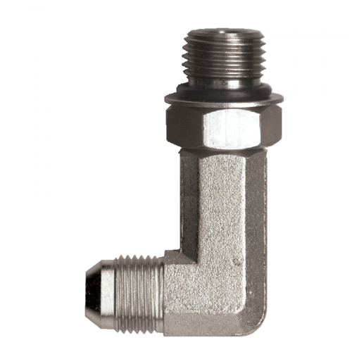 Fairview Steel 90Elbow;3/8 Tx9/16-18 ORB;XLong S3649EL-6 | RogueFuel.ca