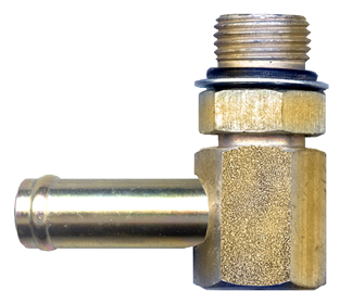 Fairview Steel Hose Insert 90Elb;1 IDx1-5/16-12 ORB SO1139-16 | RogueFuel.ca