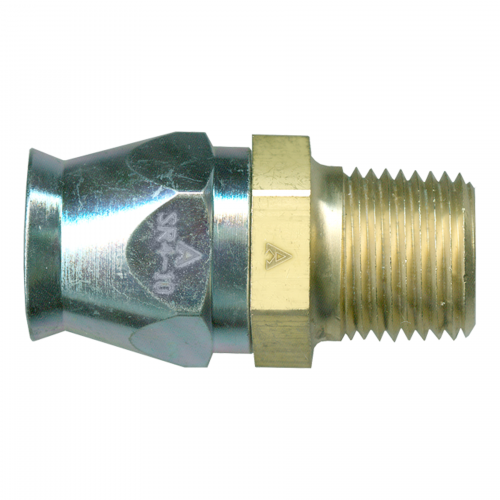 Fairview R14(PTFE) Hose End;3/8 NomIDx3/8 MPT SR425-6C | RogueFuel.ca