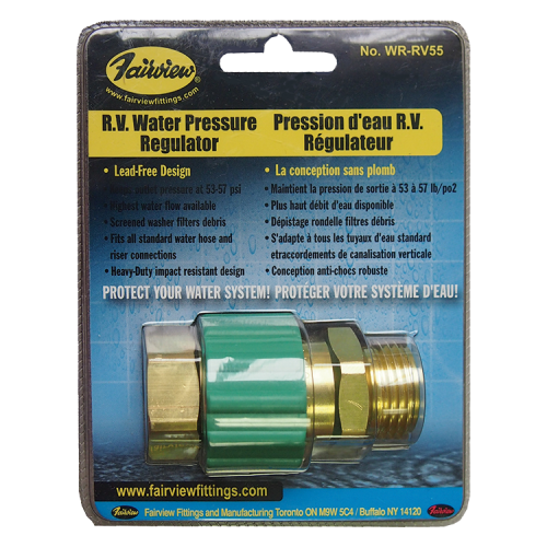 Fairview RV Water Pressure Regulator WR-RV55 | RogueFuel.ca