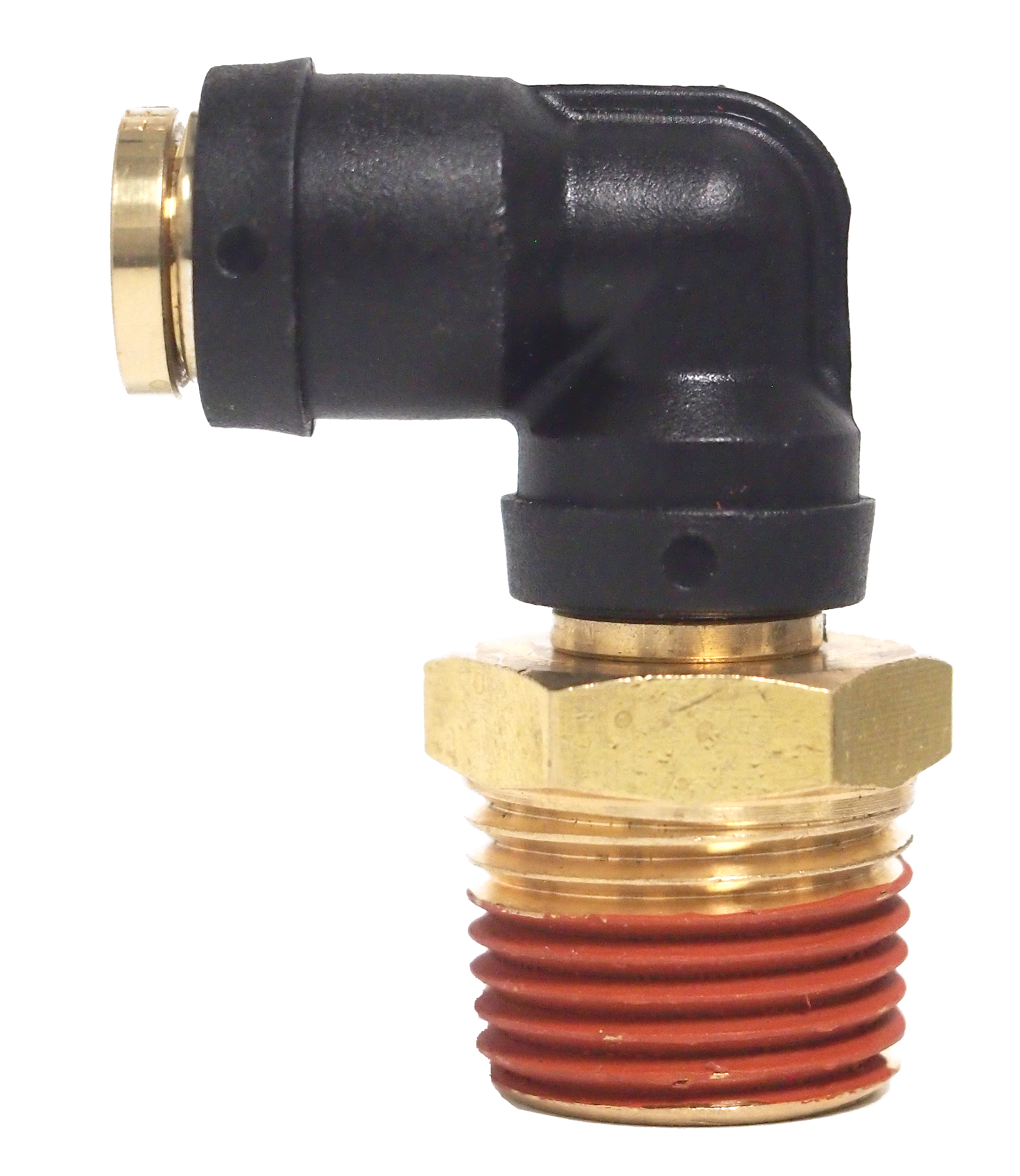 Fairview Composite DOT PTC 90?? Elbow;1/4x3/8MPTSW CPC1469SW-4C | RogueFuel.ca
