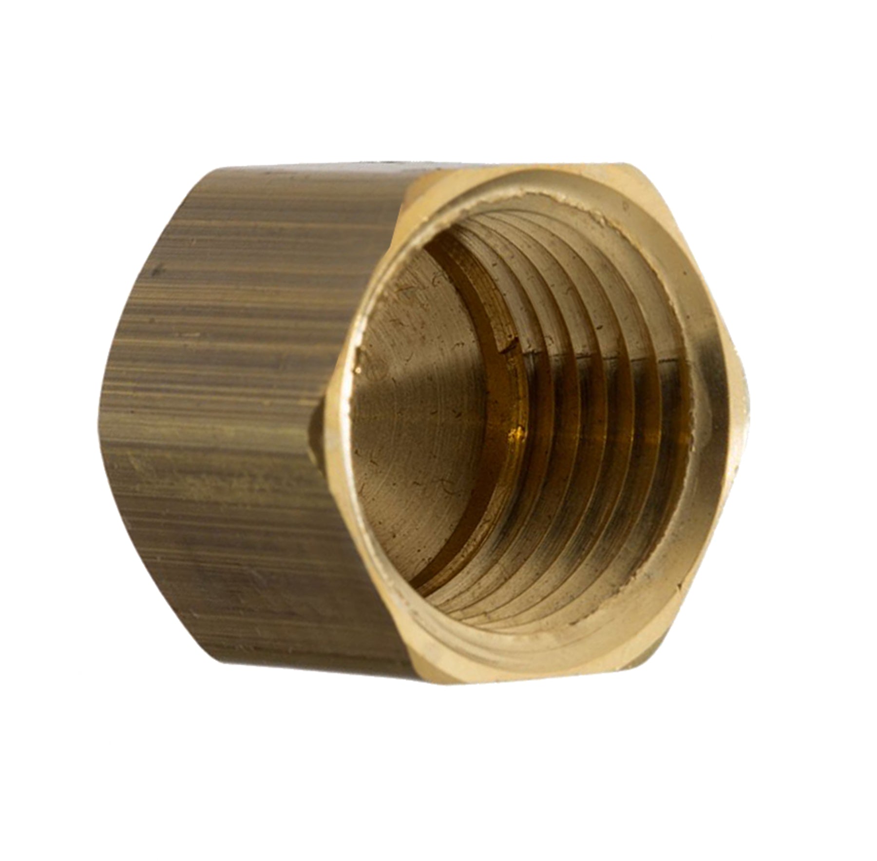 Fairview Brass Compression Cap Nut 5/8 61CAP-10 | RogueFuel.ca