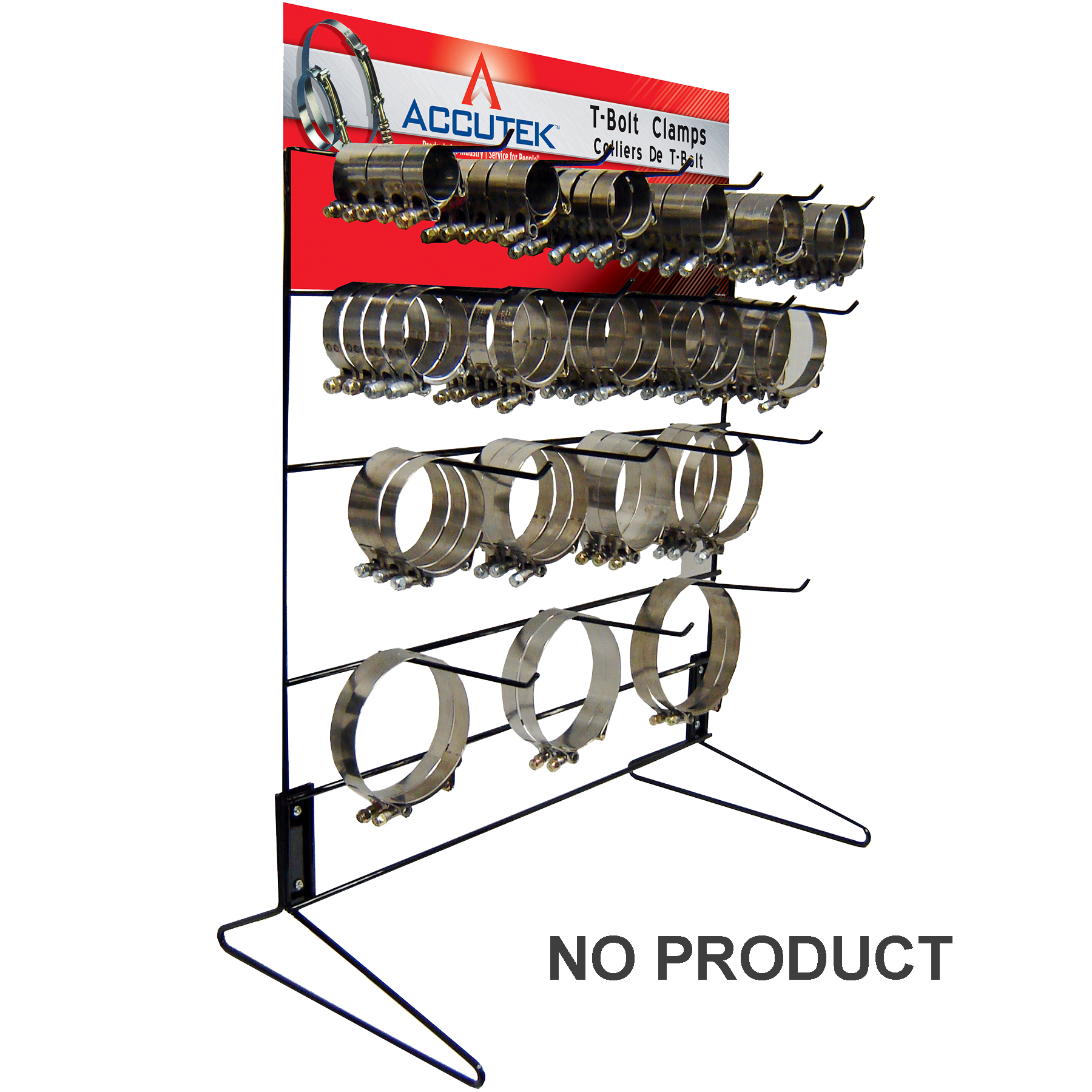 Fairview 18 Hook T-Bolt Display Rack HCR-18 | RogueFuel.ca